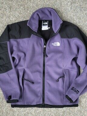 The North Face GORE WINDSTOPPER Fleece Jacket Women's XS Camping Hiking Purple